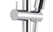 Pièce détachée support coulissant pour colonne de douche 61157 + 61159, chromé