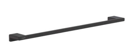 Barre à linge AddStoris 64,8 cm, entraxe 62,6 cm, noir mat