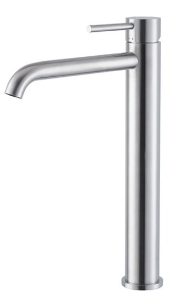 Mélangeur de lavabo haut X-STEEL 316, S 190 mm H. 321 mm, sans vidage, 59.067 Brushed Copper Bronze