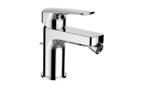 Mélangeur de bidet SK LAURIN S 105 mm, goulot fixe avec vidage, groupe acoustique I, chromé