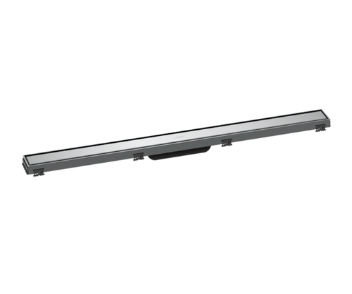 [1620C1724] Rigole de douche RAINDRAIN MATCH 80 cm, recouvrement design cadre réglable en hauteur bride de montage mural sans set d'installation 56012180, chromé