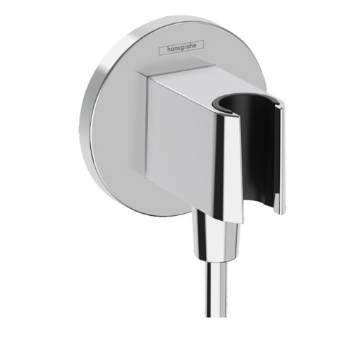 [1621C1865] Coude de raccordement FixFit S 1/2", support fixe clapet anti-retour, chromé