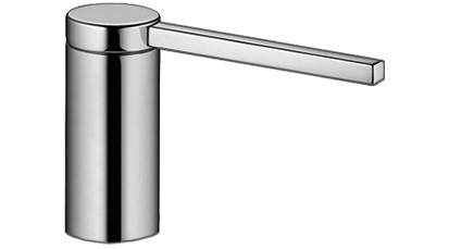 [1621C0366] Distributeur de savon AVA modèle à encastrer, S 10 cm contenance 0,3 litre, chromeline