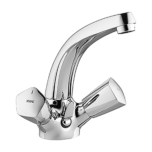 [1621C0770] Batterie de lavabo STAR S 150 mm goulot orientable vidage excentrique groupe acoustique I, chromeline