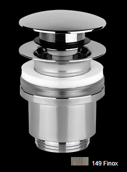 [1621C1022] Vidage automatique Diam. 63 mm, capuchon 63.5 mm, EMPORIO, "Stop&Go", avec trop-plein, G "1-1/4", 149 Finox